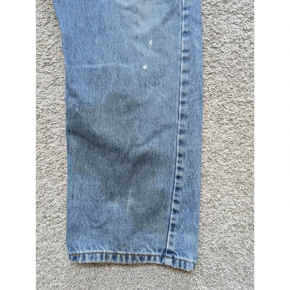 Vintage Y2K Levi's 505 Regular Fit Jeans Mens 38x30 Cotton Blue Faded